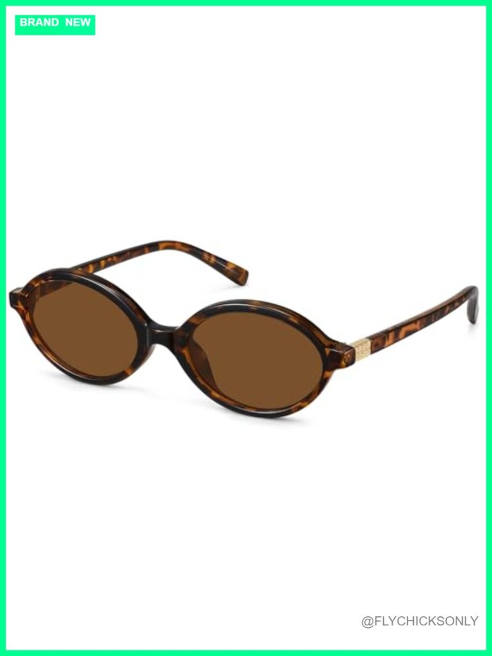Retro Oval Sunglasses UV400 Protection Vintage Style